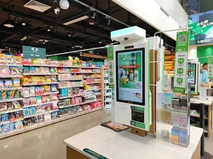 自助超市收银设备,超市自助收银台设备