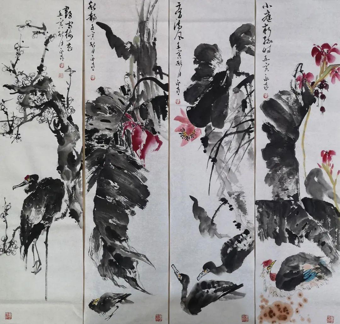 第十二届名家书画展,名家书画作品联展