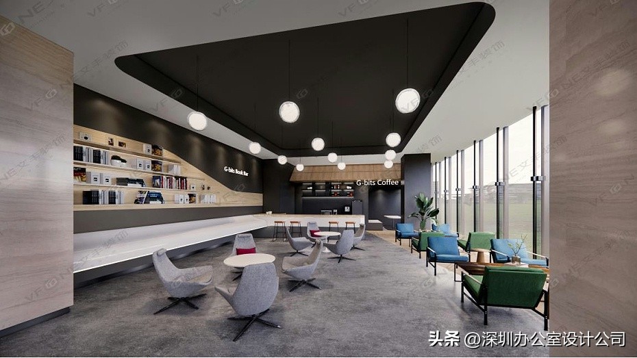 成都游戏办公室装修设计,游戏公司演播室装修设计