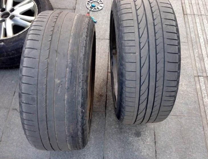 车辆轮胎磨损严重的危害,轮胎损伤和使用注意事项