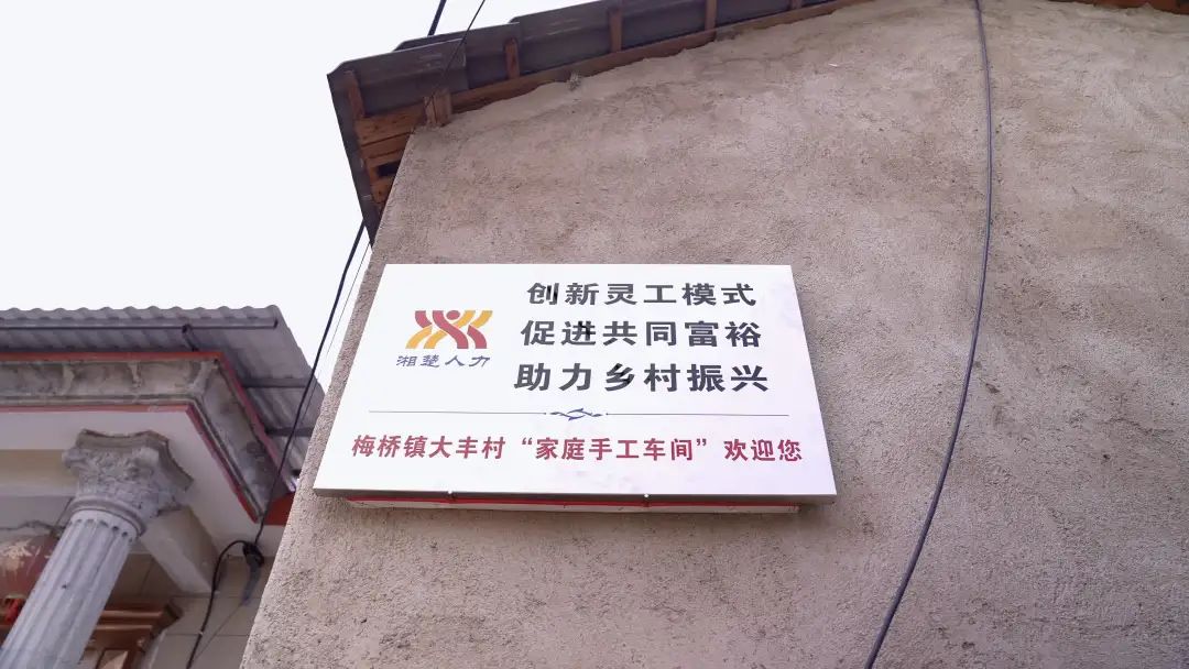 湘乡市梅桥镇：“家庭手工车间”推动村民居家灵活就业
