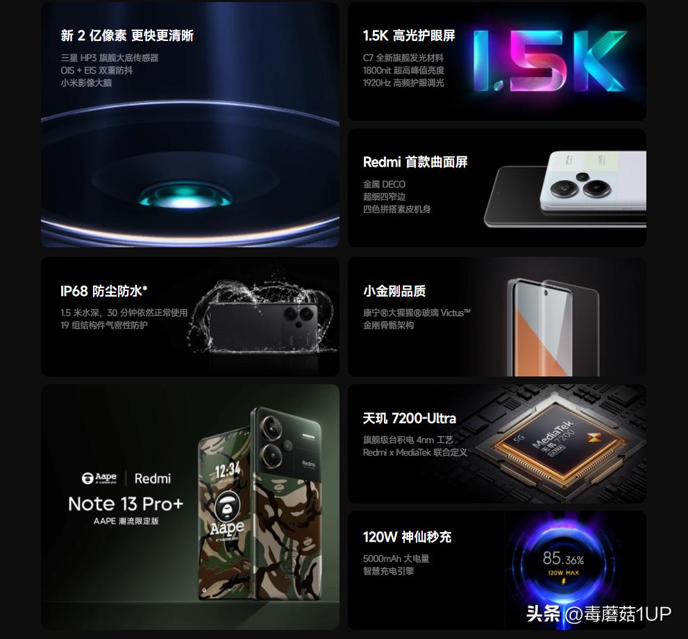 红米note13升级了什么,红米note115g升级miui13