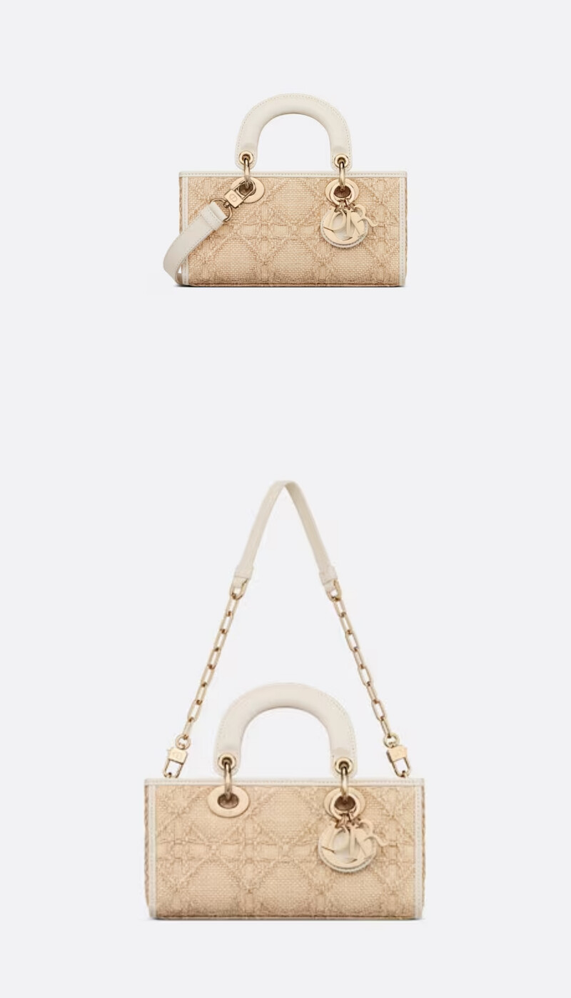 草编包白色咖啡色哪个好看,草编包高级感淑女风