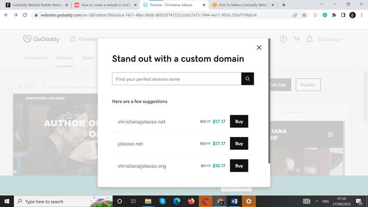 教你使用GoDaddy创建网站（保姆级教程）