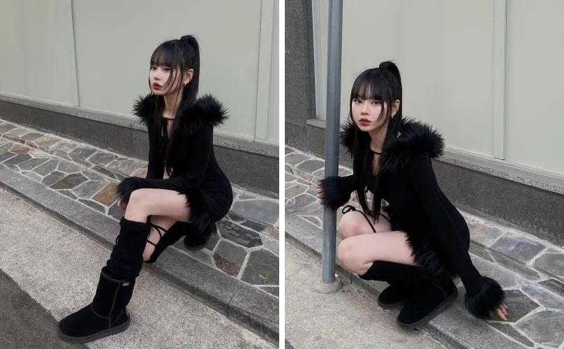 袜套堆堆袜穿法教程,袜套堆堆袜休闲怎么穿