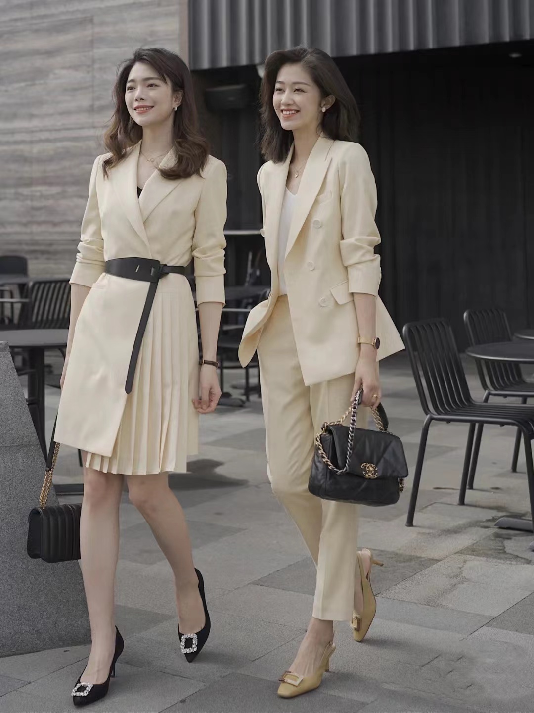 不同风格套装穿搭,穿搭这样穿又时髦又好看