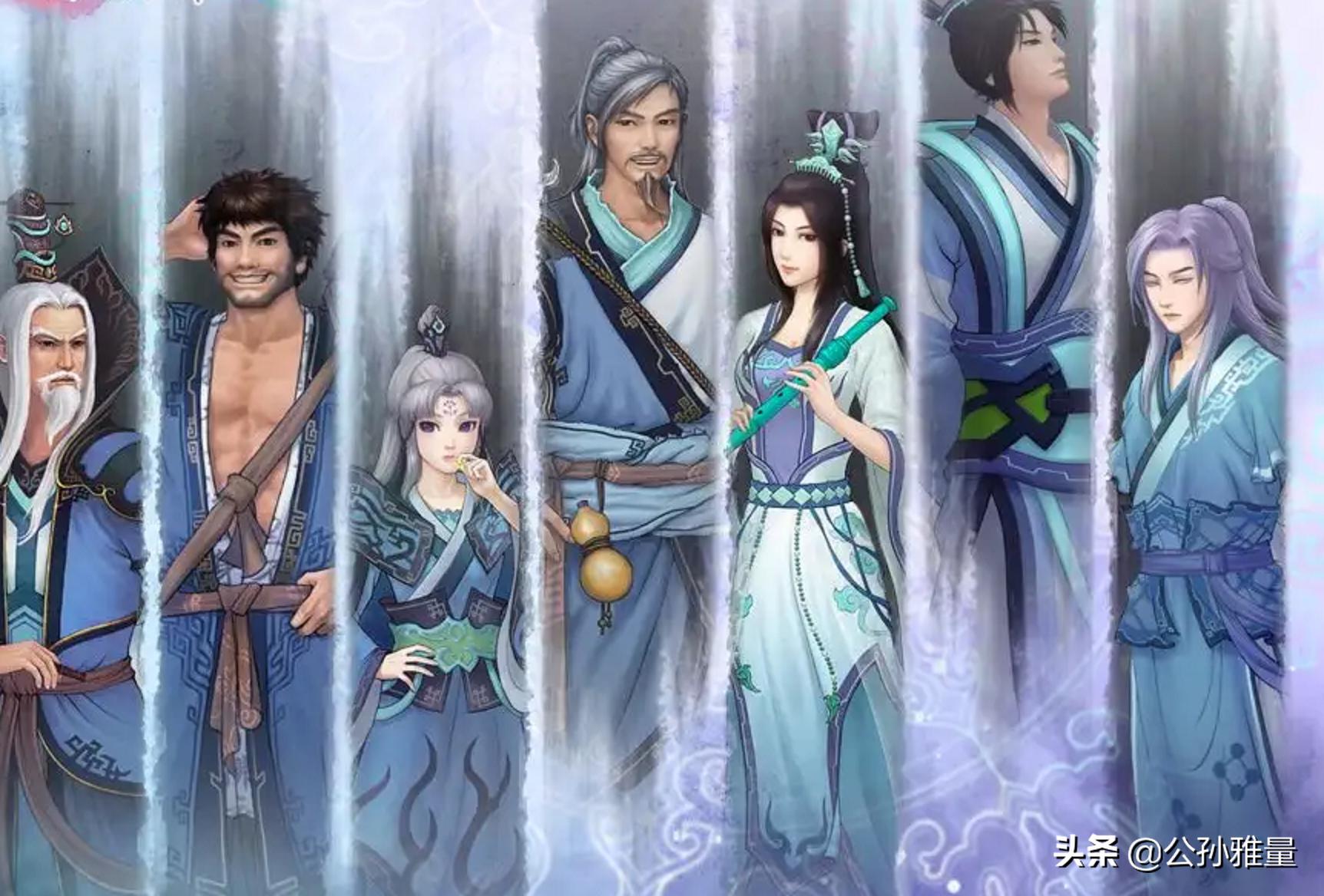 仙剑蜀山排行榜,仙剑派和琼华派