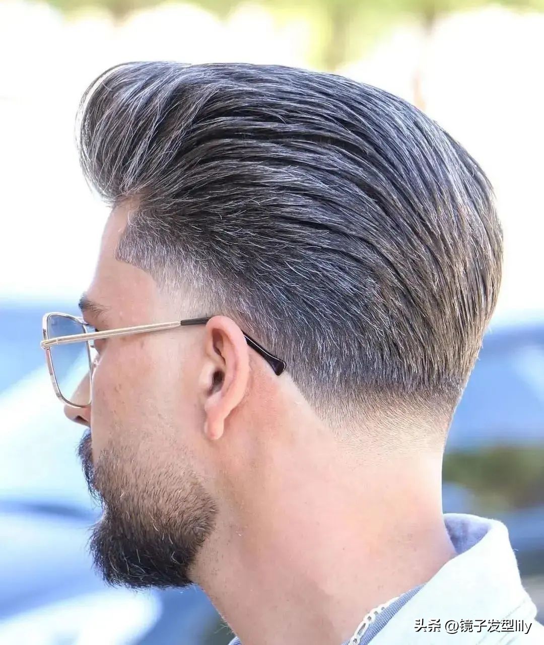 男士两边铲帅气发型全集,理发教程男士中老年帅气发型