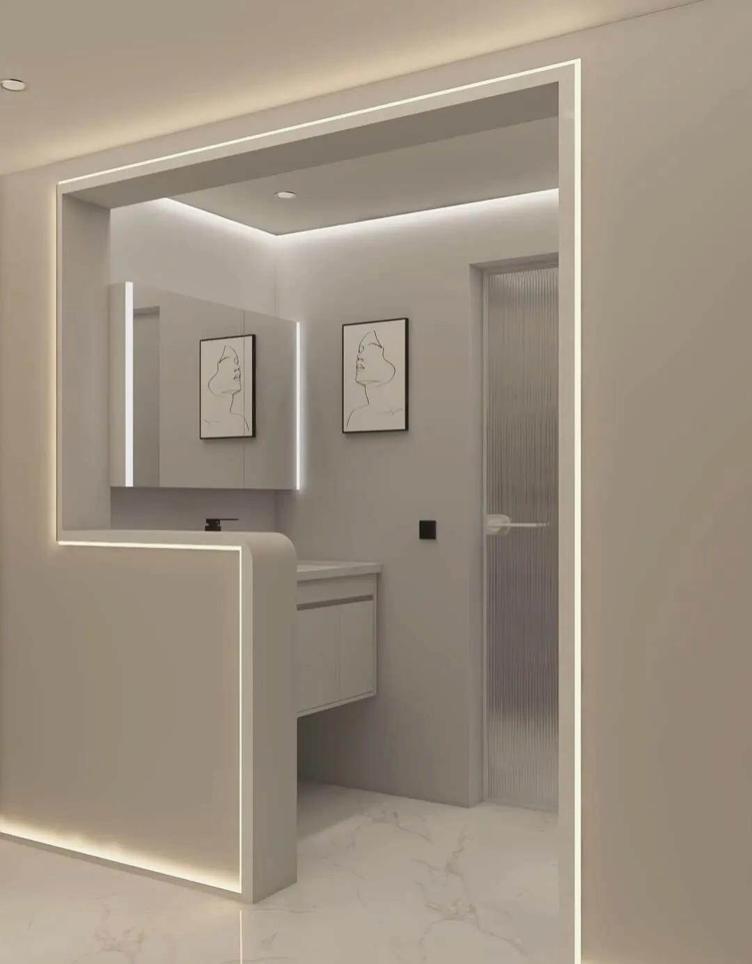 30平方米大卫生间装修效果图,30平卫生间装修效果图