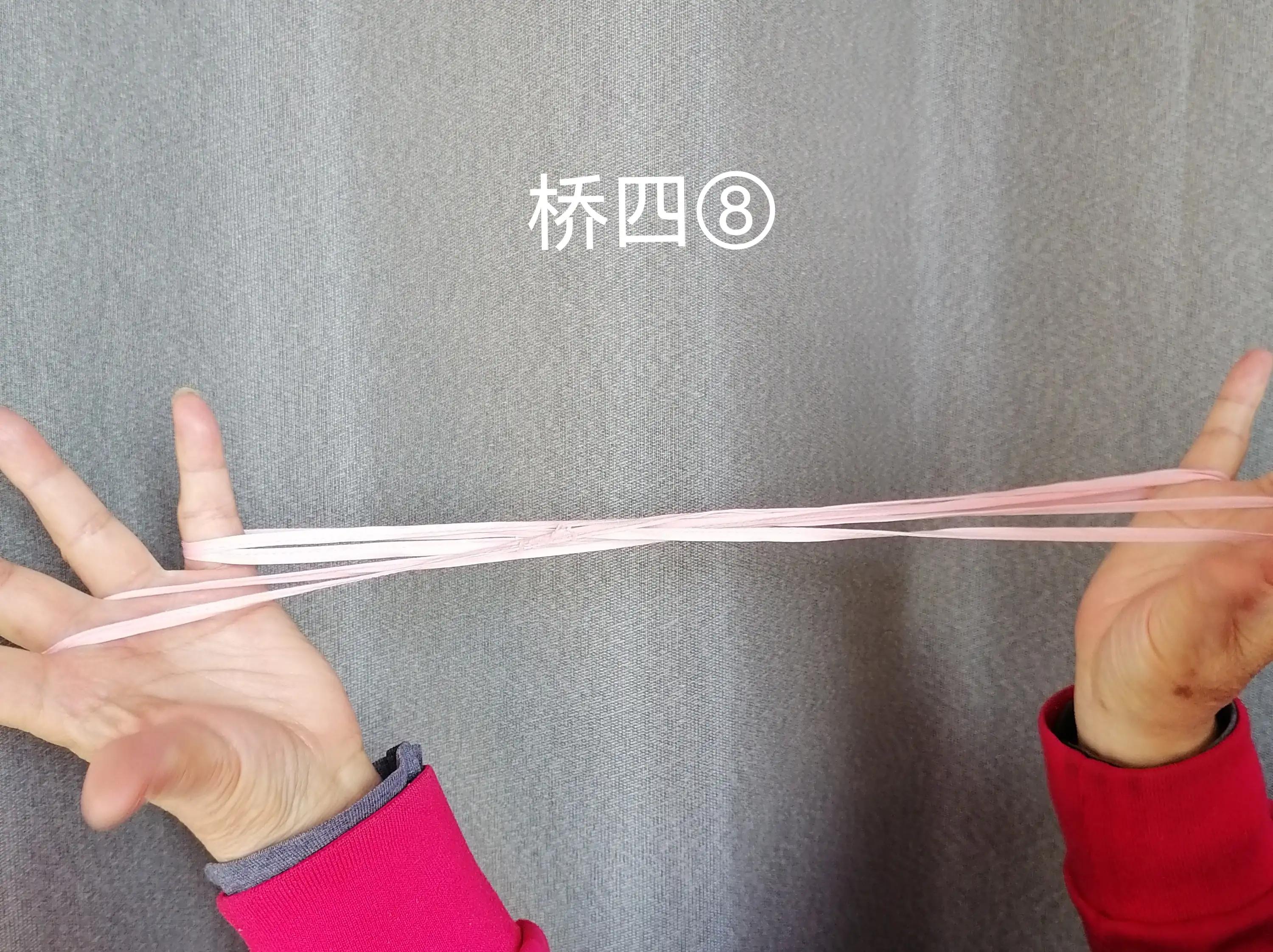 翻花绳游戏过程100字,两人玩的翻花绳游戏小技巧