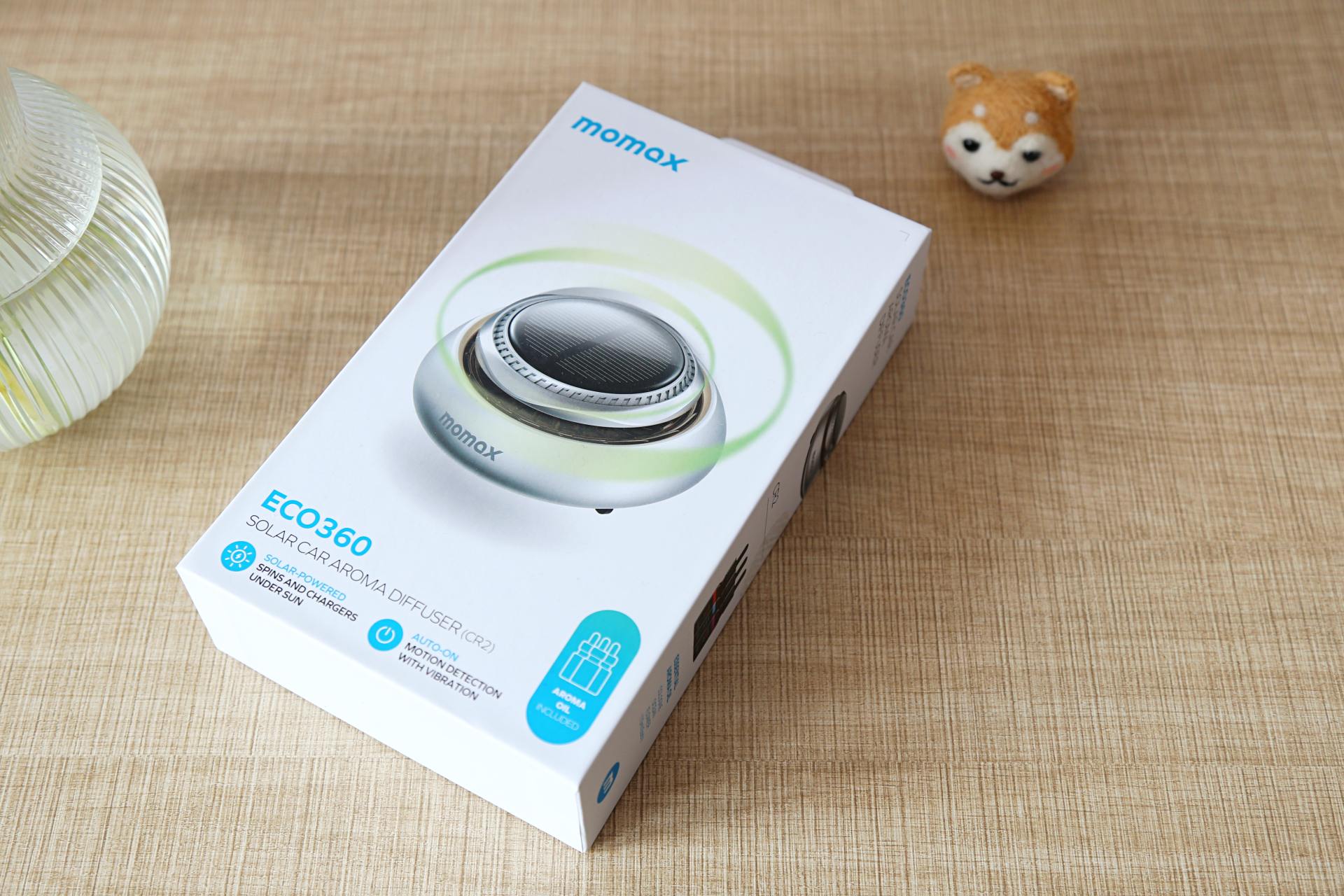 向光而行，一路香随——摩米士太阳能车载香薰