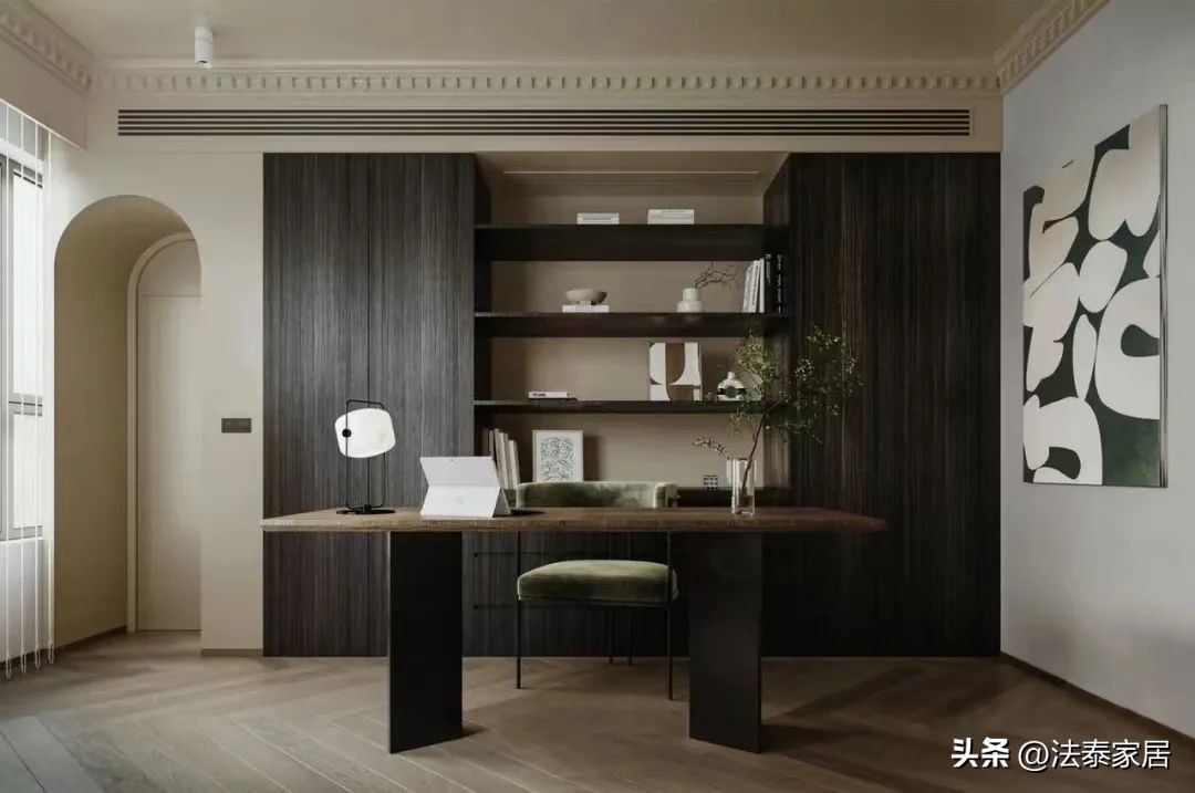 客厅墙柜与展示柜一体化,门墙柜一体化解决方案