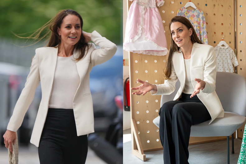 凯特王妃新款时尚穿搭,凯特王妃zara红裙