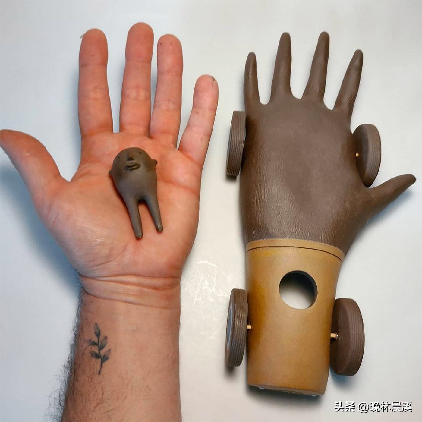 欧美小众雕塑图片,法国铜色陶瓷雕塑