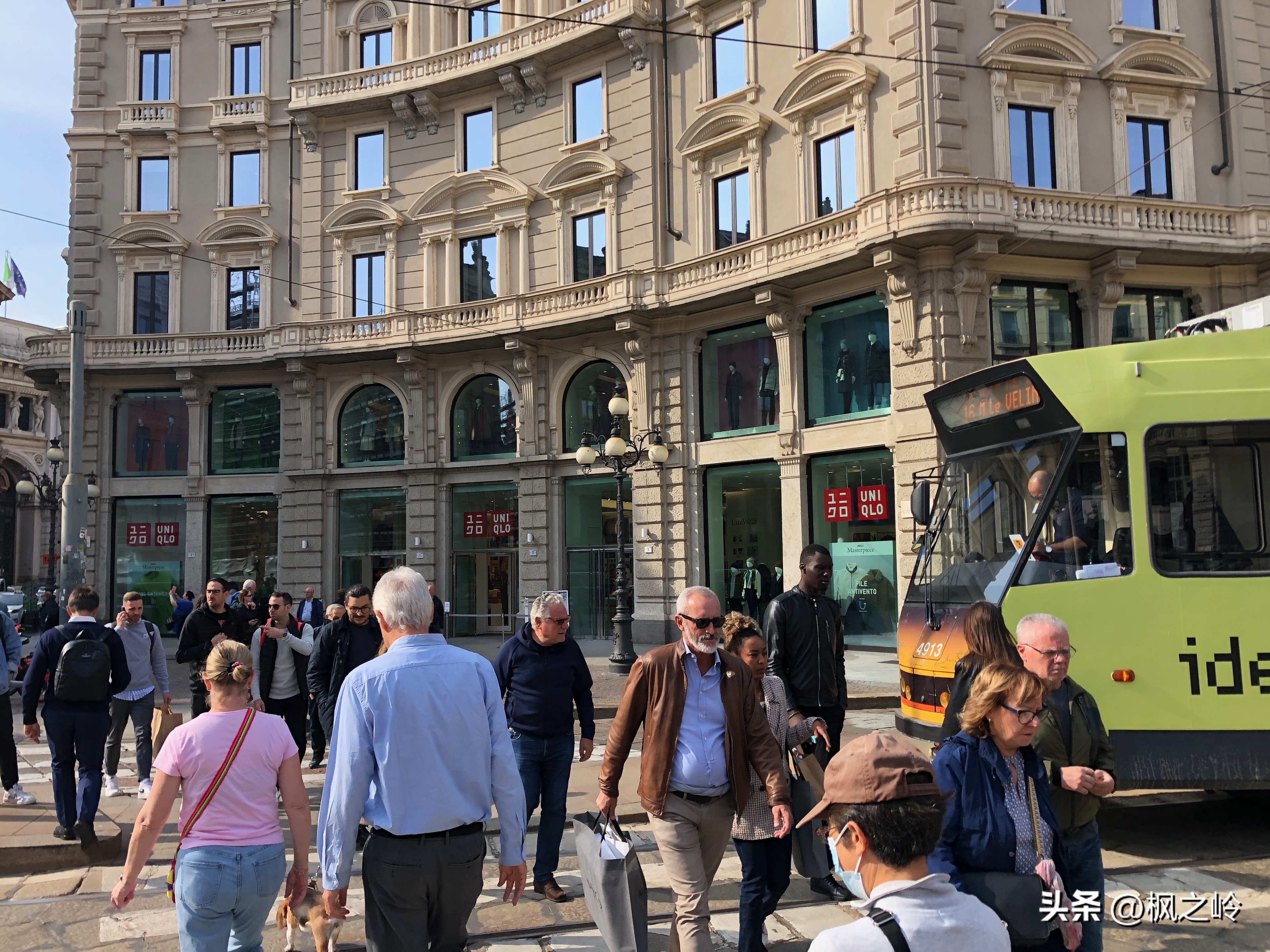 欧洲游记：在米兰的商业区逛街ShoppinginMilano