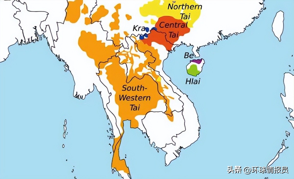 中国和泰国并不接壤，中国傣族、泰国泰族是否是同一个民族？