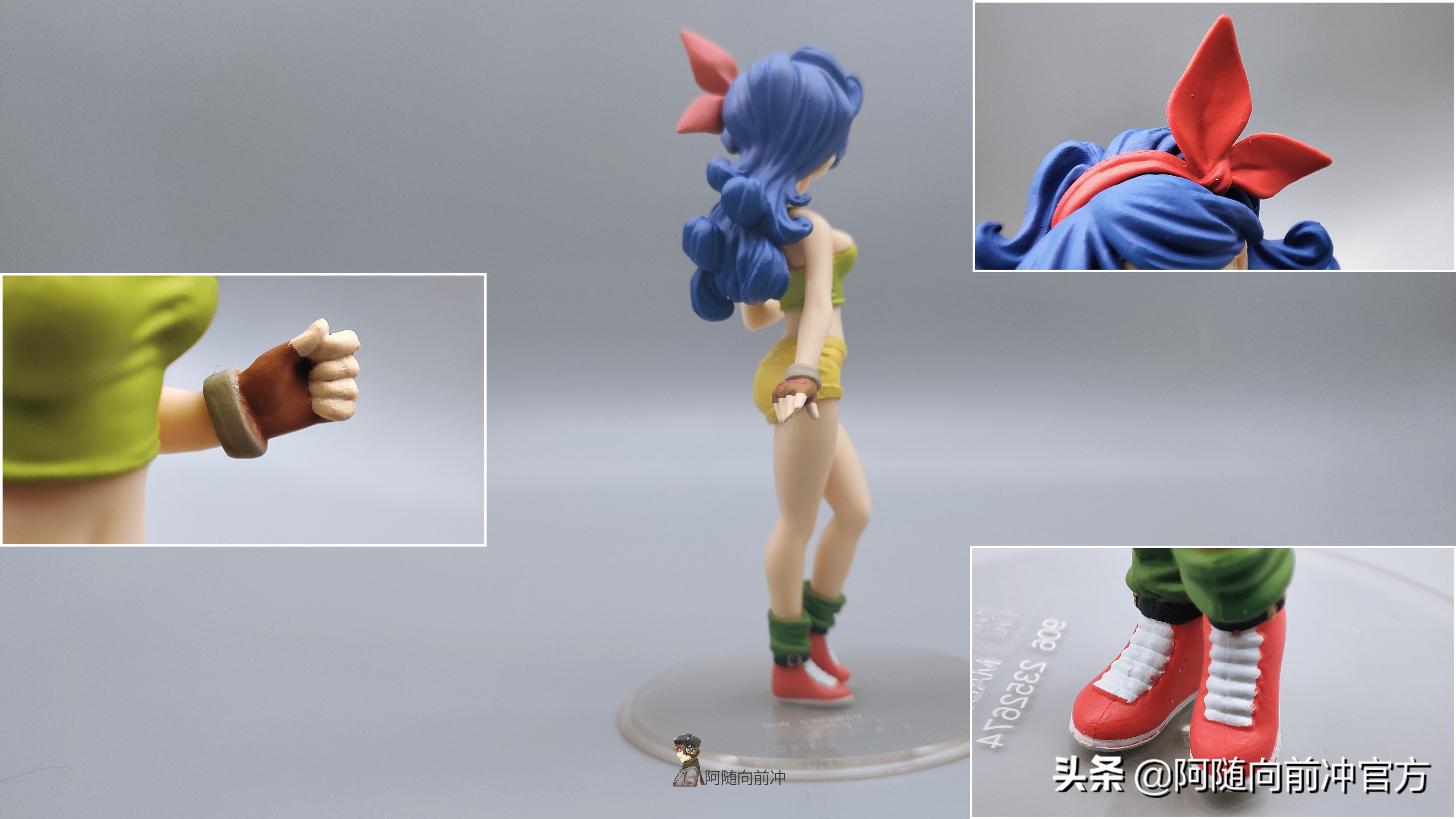 龙珠手办兰琪闪耀图,七龙珠金发版兰琪手办开箱