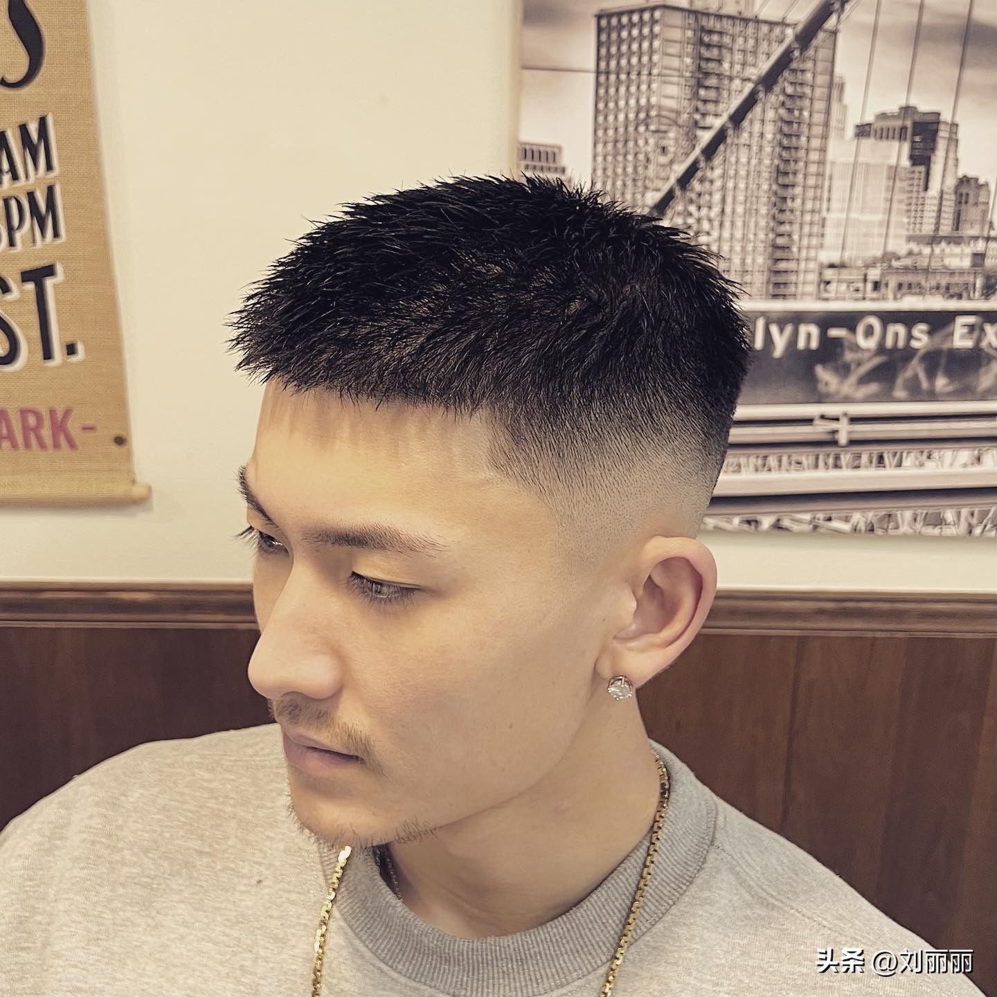 如何剪一款帅气的基础发型,清爽有型短发男士发型