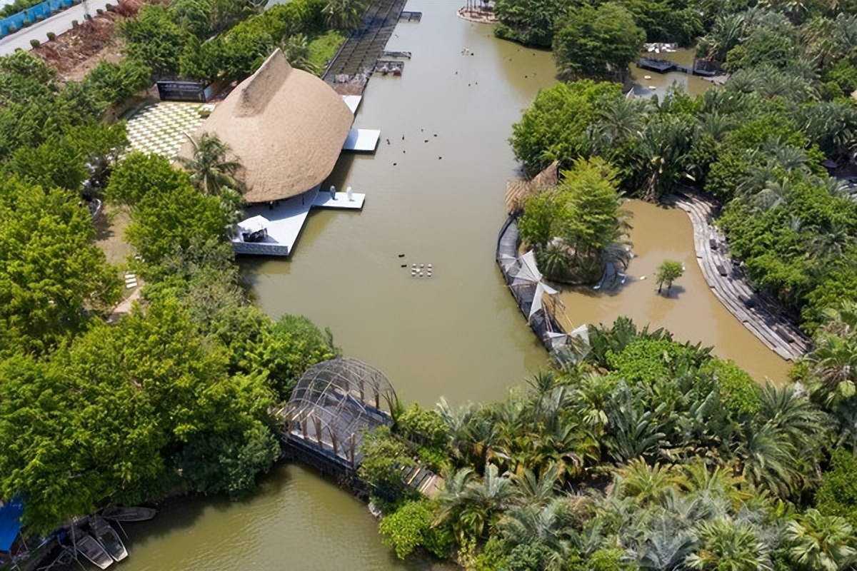 湾区光影魅力,南沙湾区超美风景线