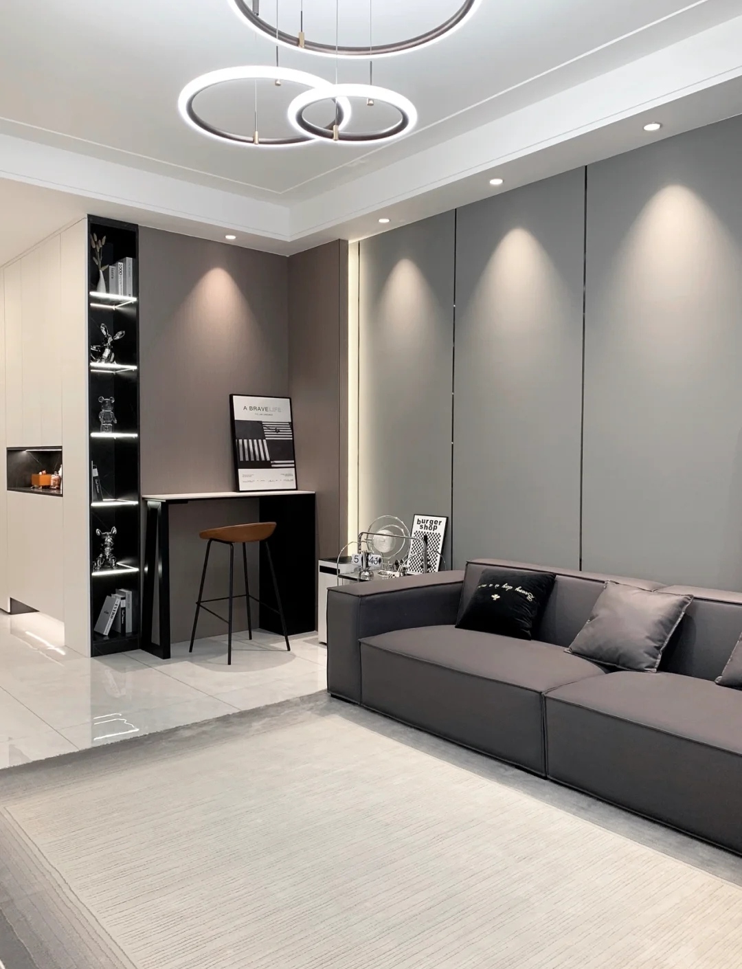 看了这对年轻小夫妻116㎡新居，才明白什么叫“高级”，超羡慕