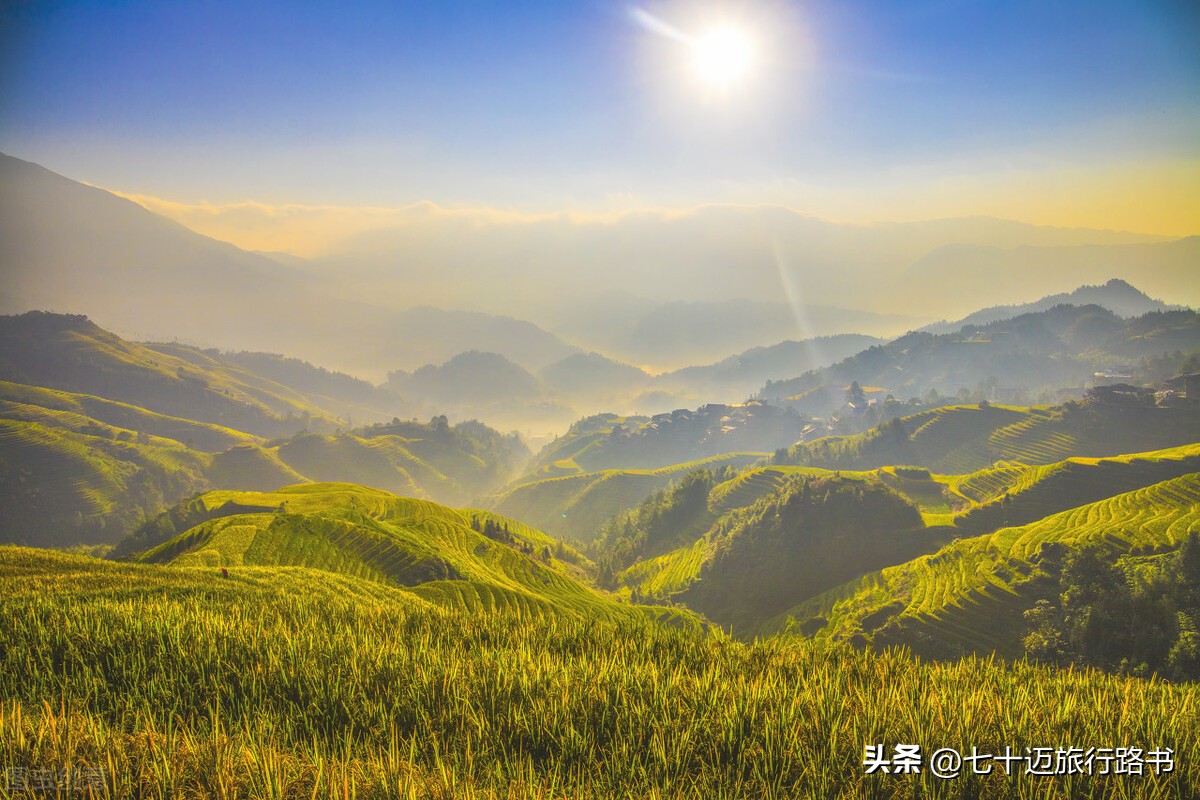 广西龙脊梯田旅行视频,龙脊梯田2020年国庆