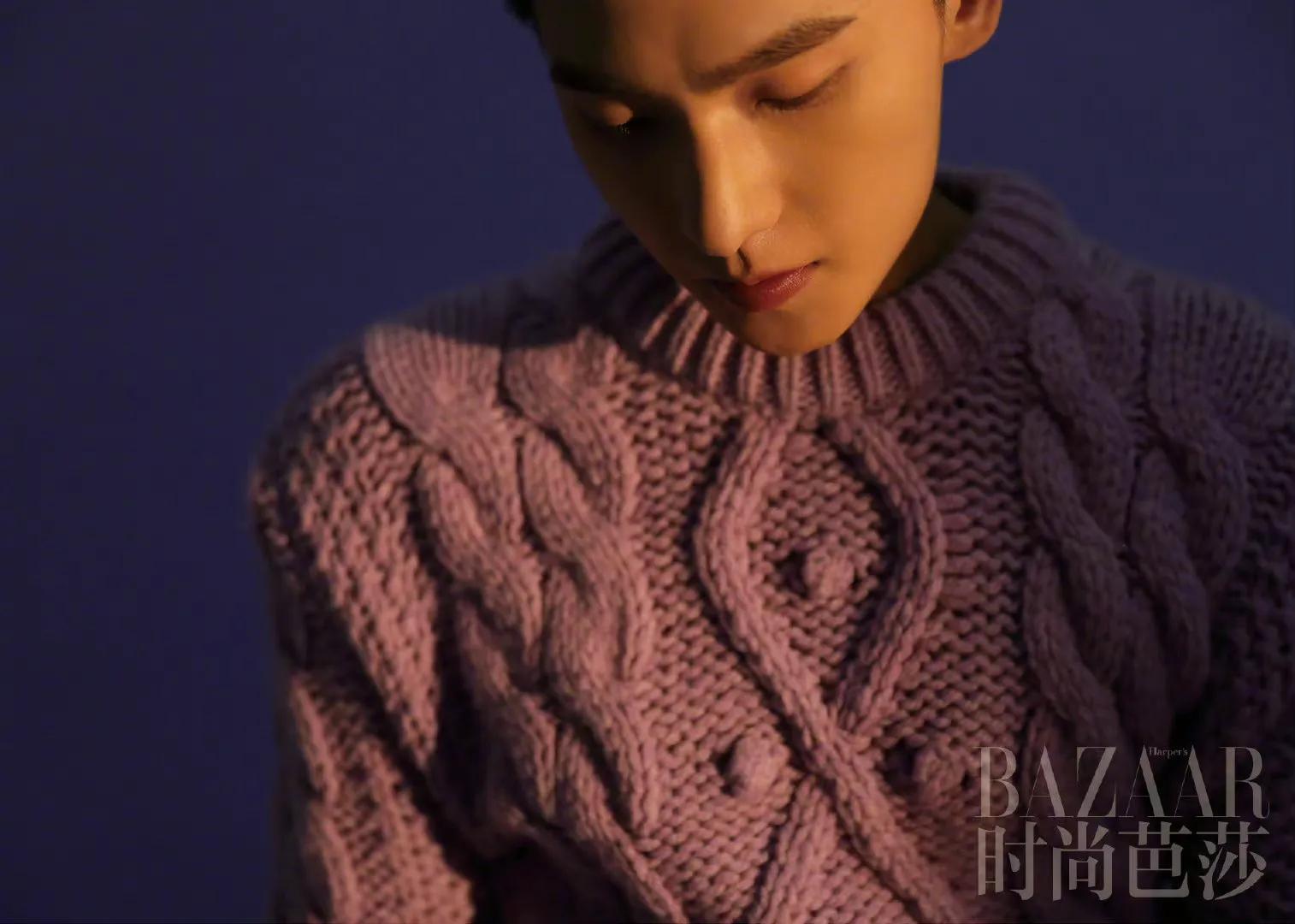 时尚芭莎肖战和谁拍过,时尚芭莎肖战年度盛典照片