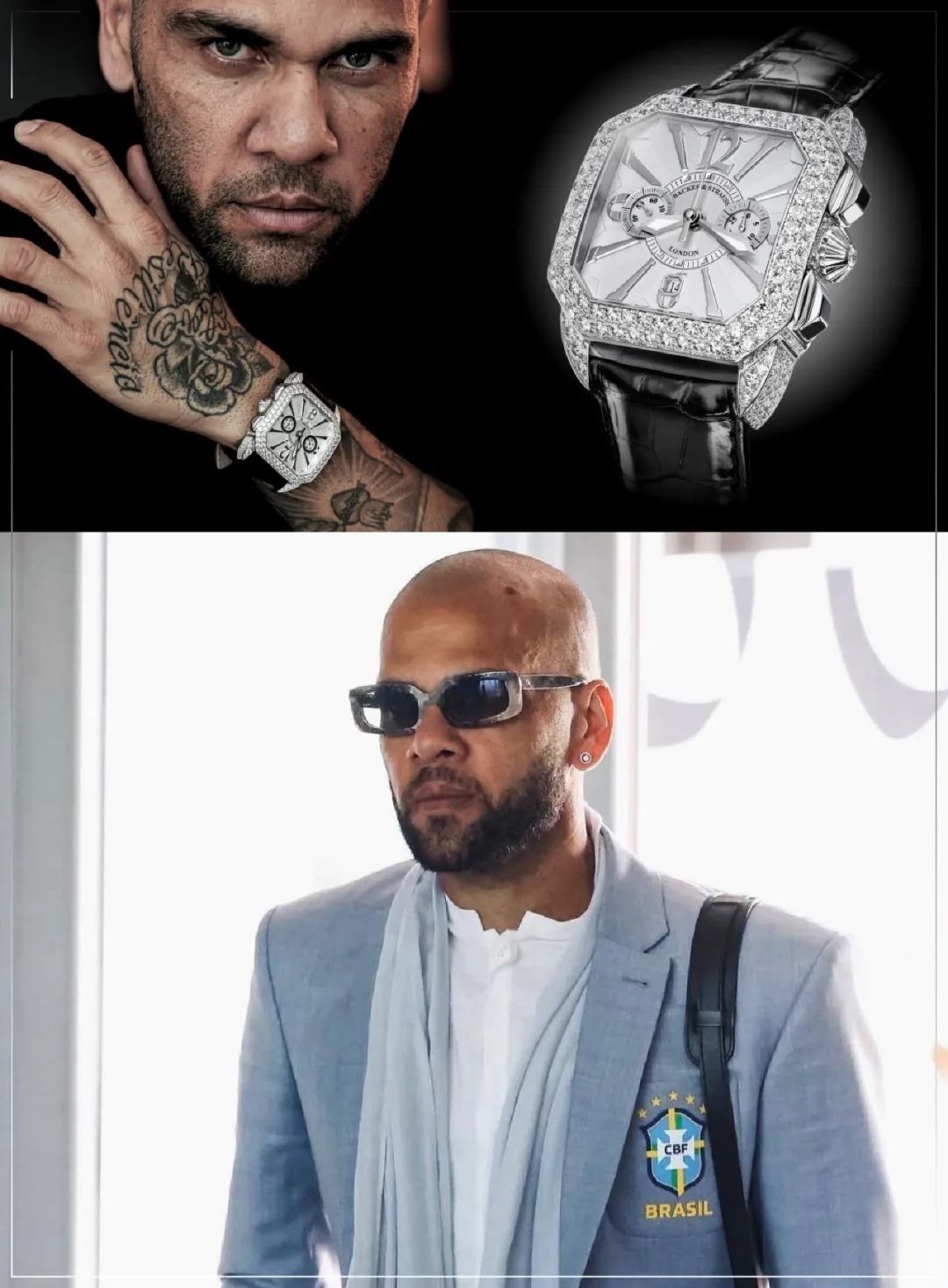 足球运动员戴什么表,足坛颜值top