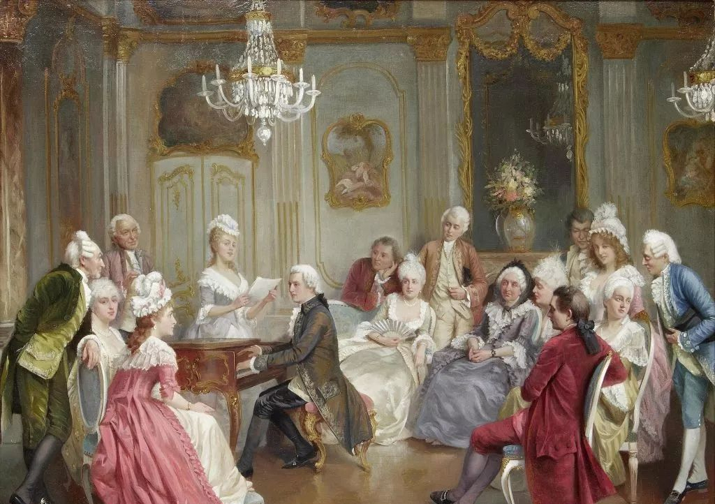 18世纪欧洲贵族穿衣过程,18世纪欧洲穿怎样的服装