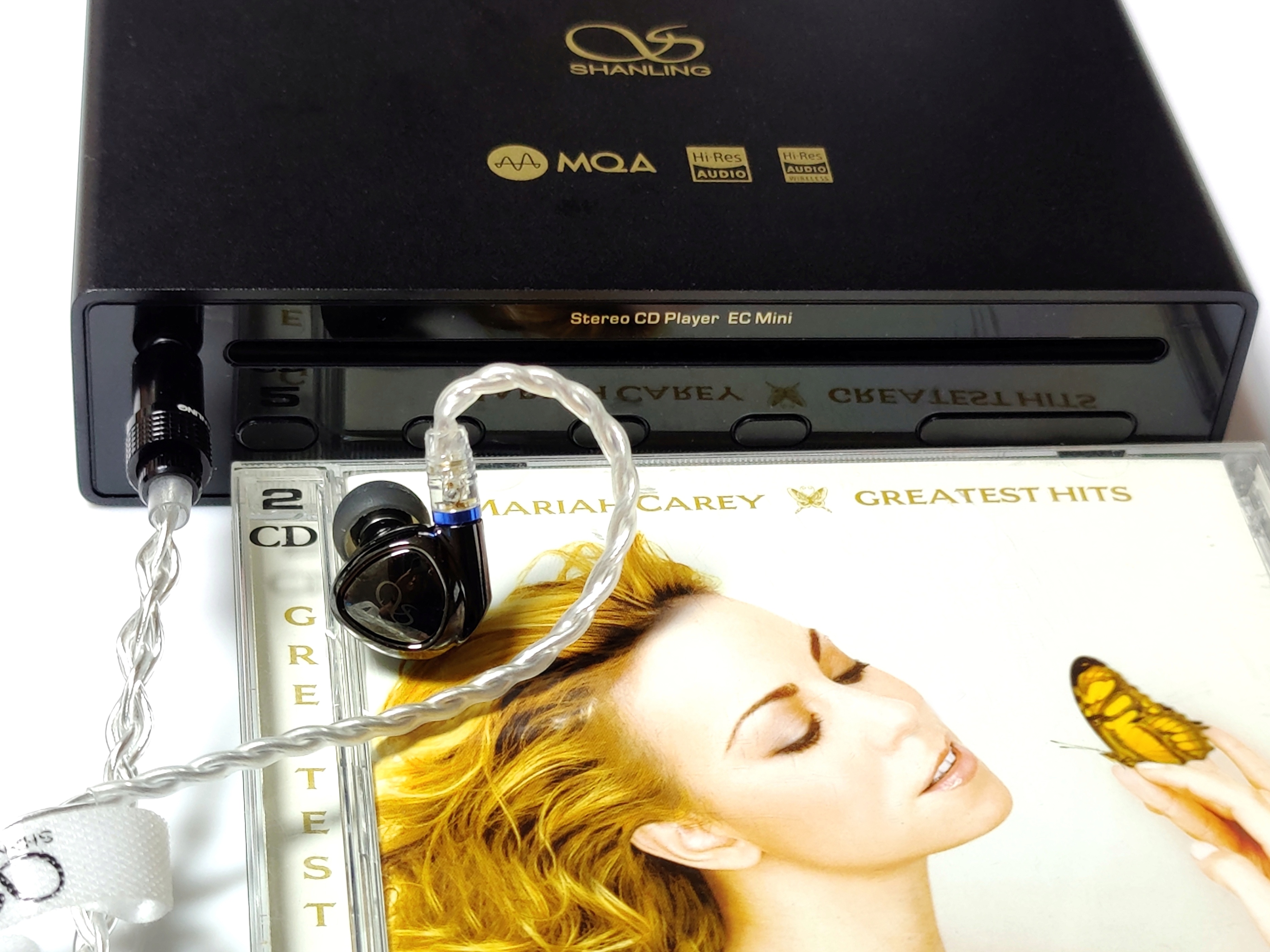 一机走遍天下山灵ECMini便携CD桌面HiFi一体机器材搭配听感分享