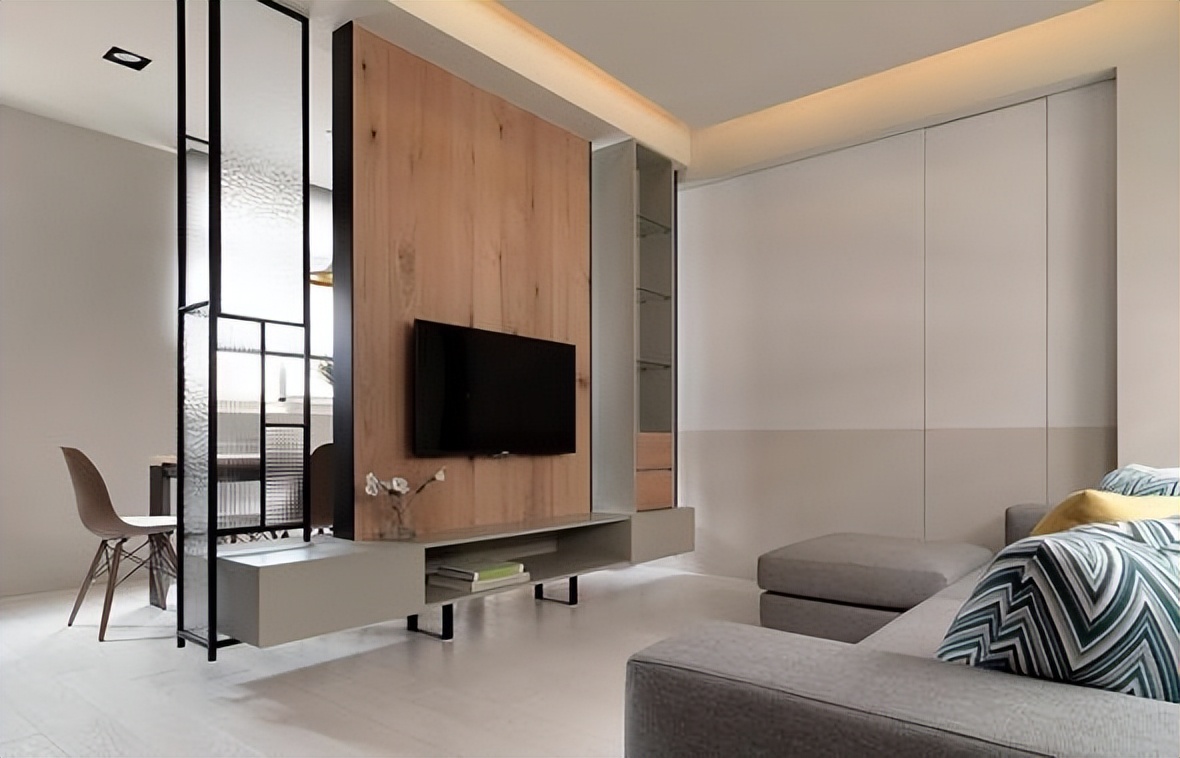 客厅做无主灯，吊顶可以这么来设计！干净简洁，高级感满满