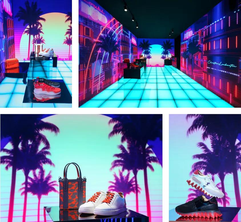 路铂廷黑白鞋子,路铂廷小白鞋