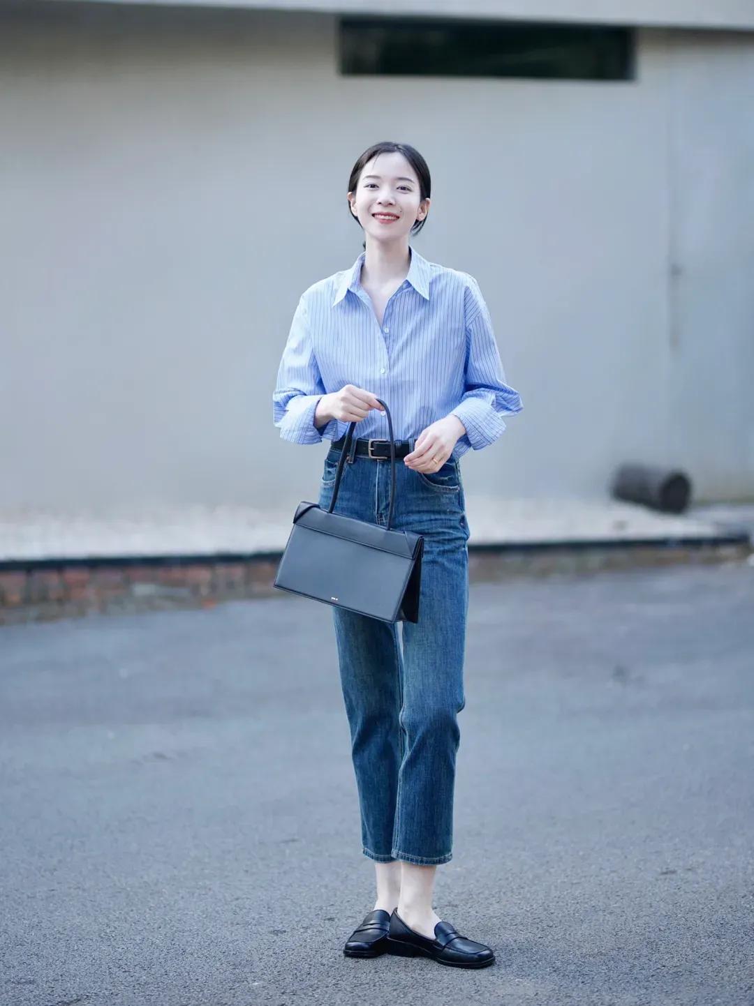 白衬衫西装裤怎么穿搭显高级,3个搭配思路把衬衫穿得更有范儿