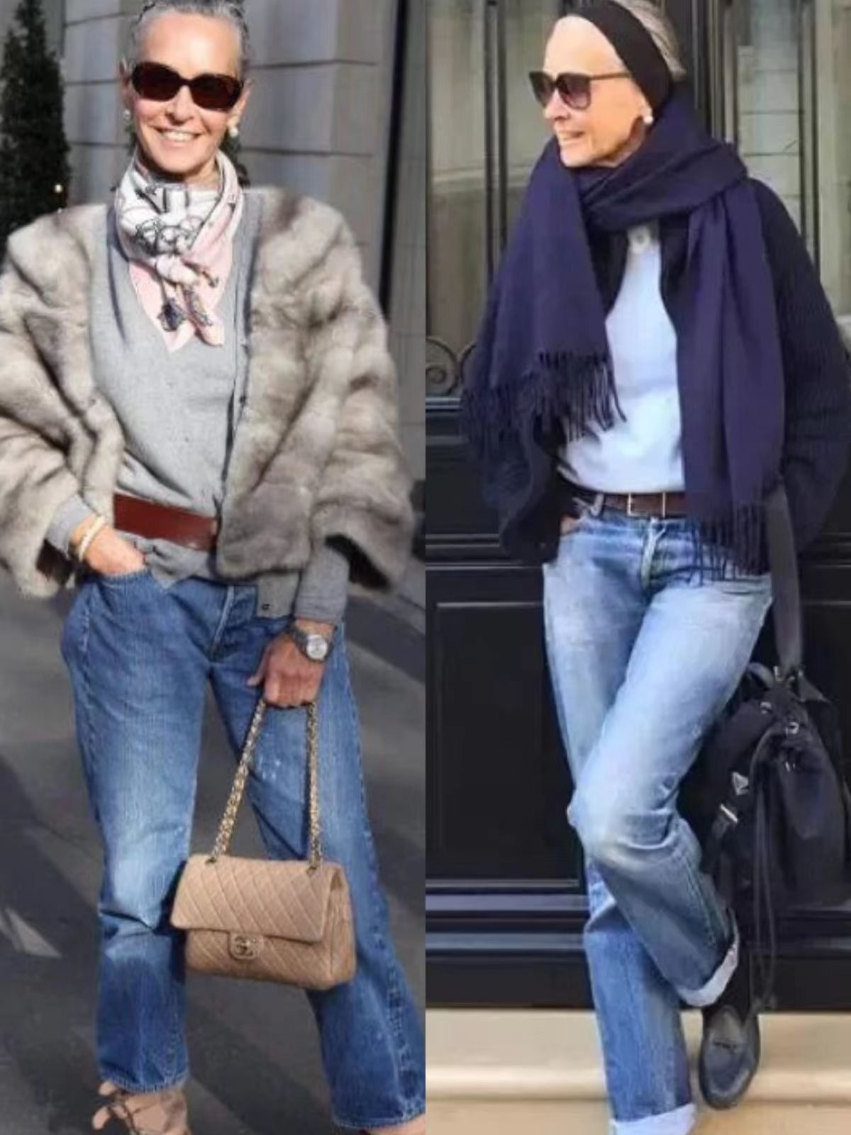 被时尚老奶奶惊艳,中国时髦奶奶惊艳巴黎