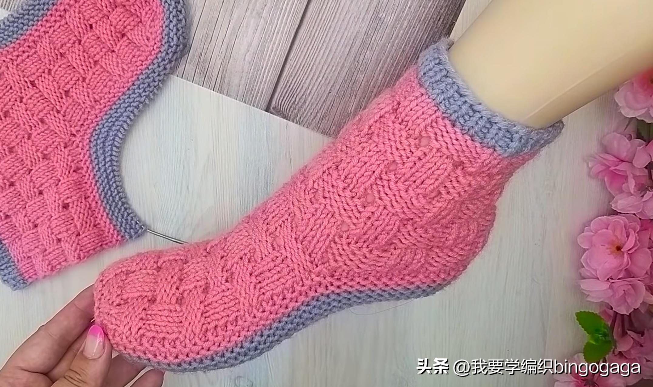 0-1岁毛线鞋袜的编织,编织鞋袜简单的方法