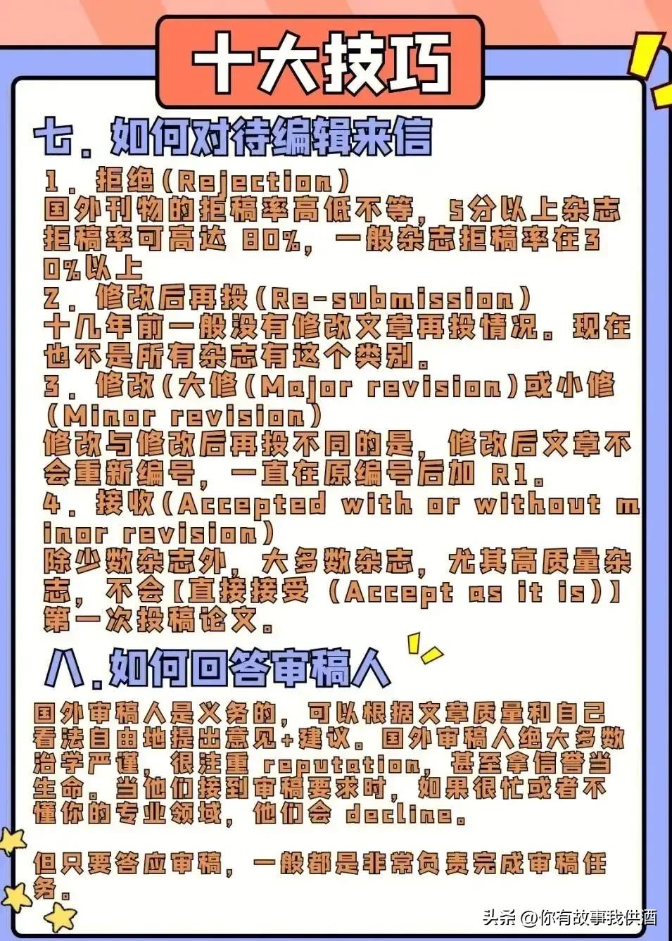 论文发表的十大技巧,期刊论文发表注意事项