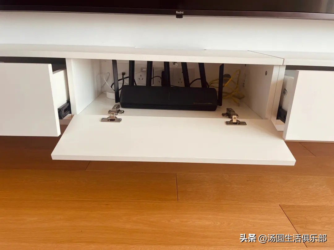 悬空电视柜太简单了怎么补救,悬空电视柜怎么装结实又好看