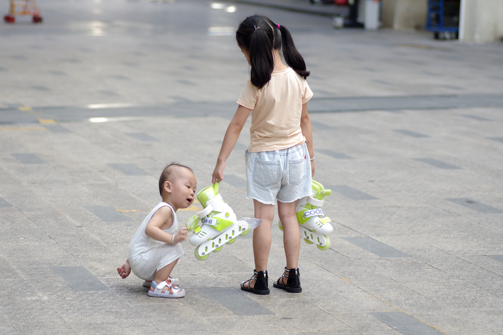 酷骑小童轮滑鞋,协调反应能力训练儿童