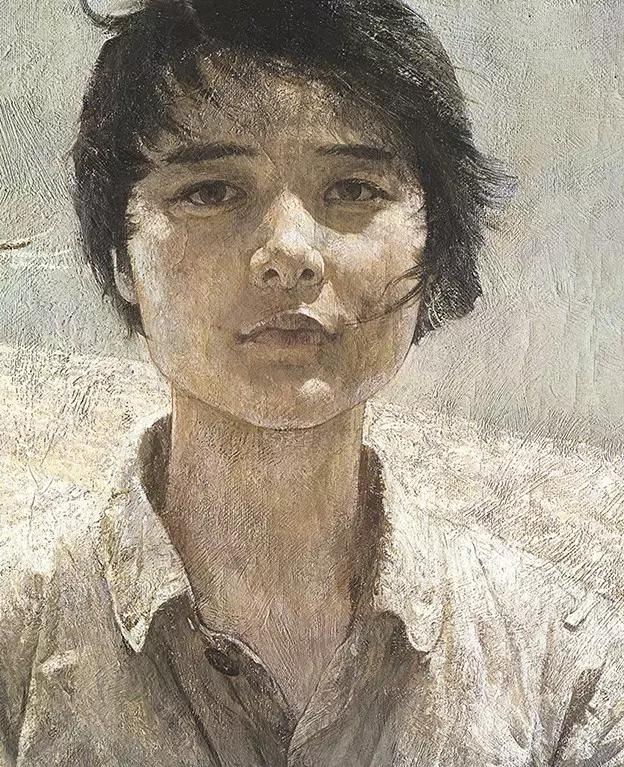 罗中立何多苓油画欣赏,何多苓人物油画教学视频