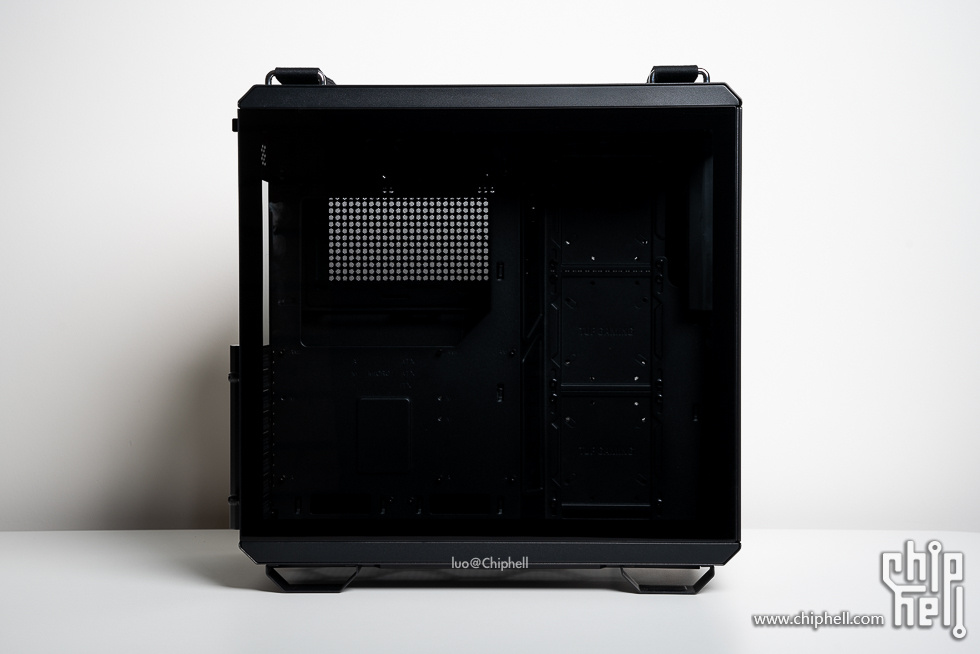 华硕tufgaminggt502弹药库白色,华硕gt502机箱黑橙搭配