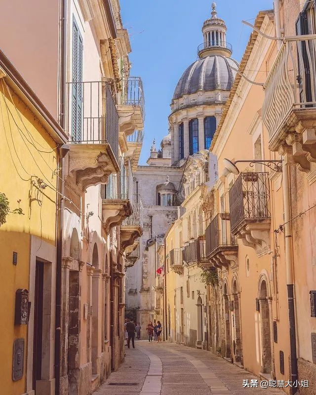 意大利西西里的迷人美景,西西里的著名风景地