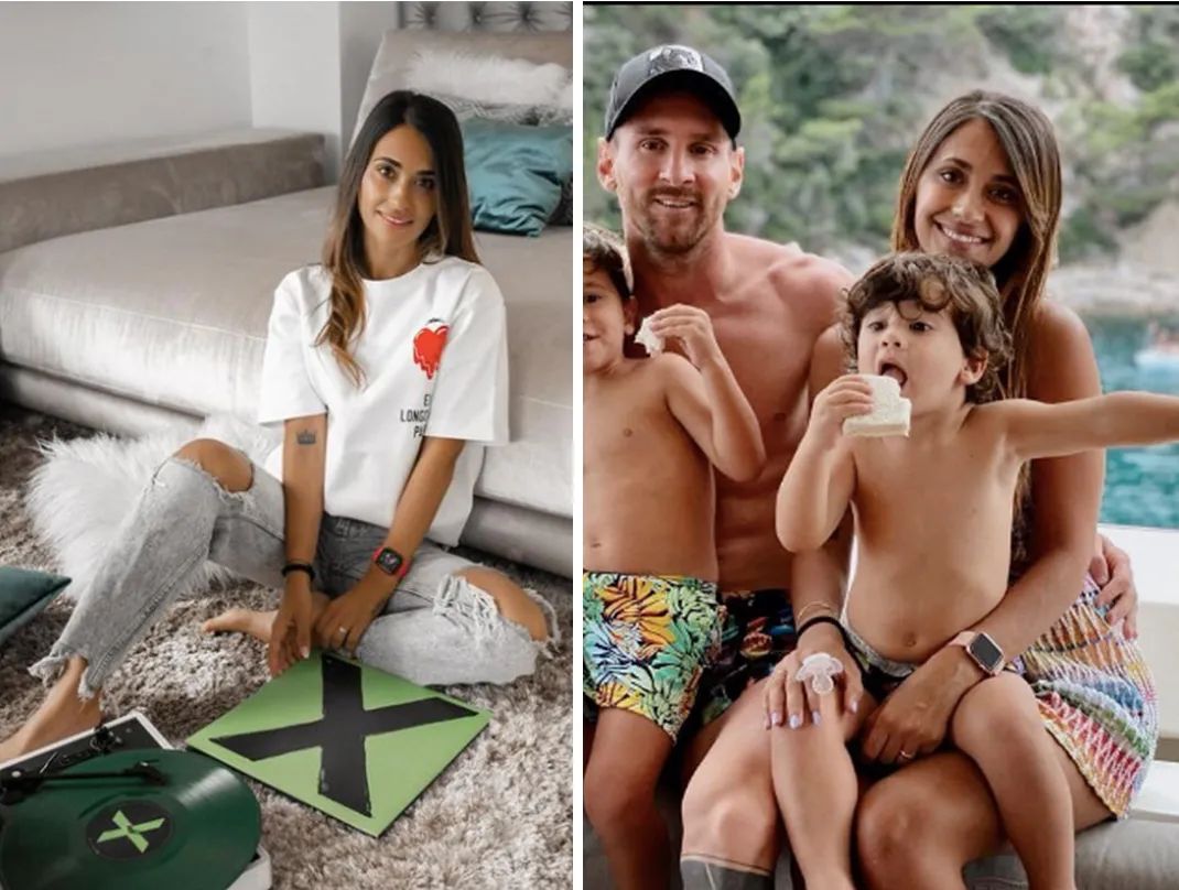 梅西夺冠后亲吻妻子,梅西夺冠亲吻爱妻