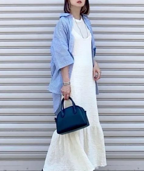 背带裙气质穿搭女,背带裙穿搭夏季收腰显瘦