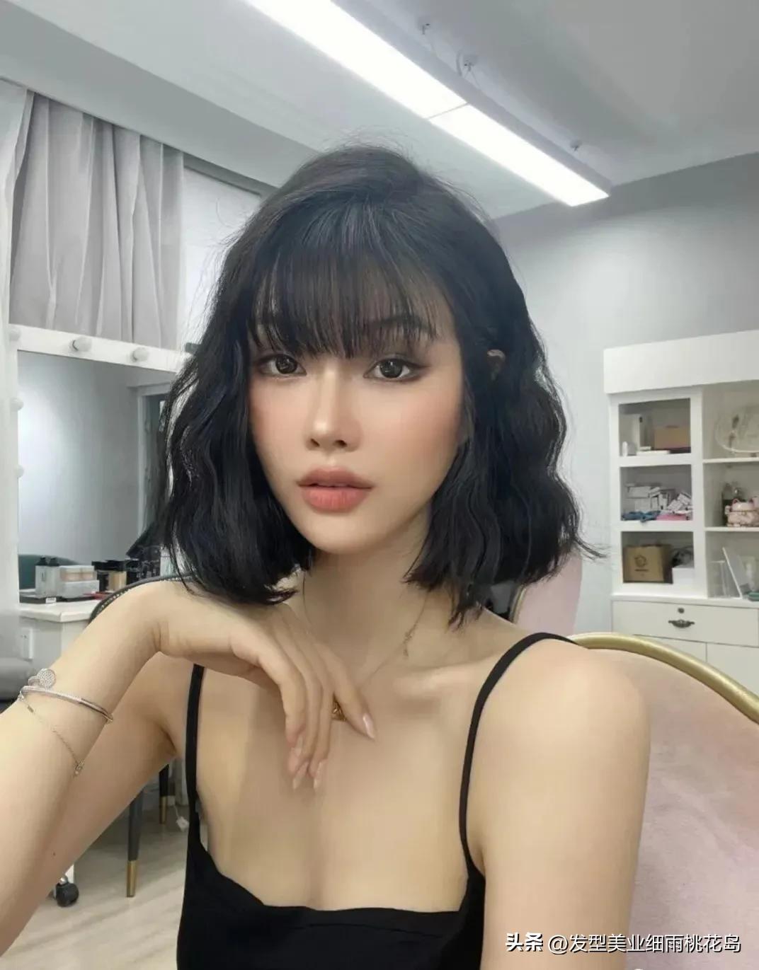 短发女神天花板,短发女生颜值天花板图片