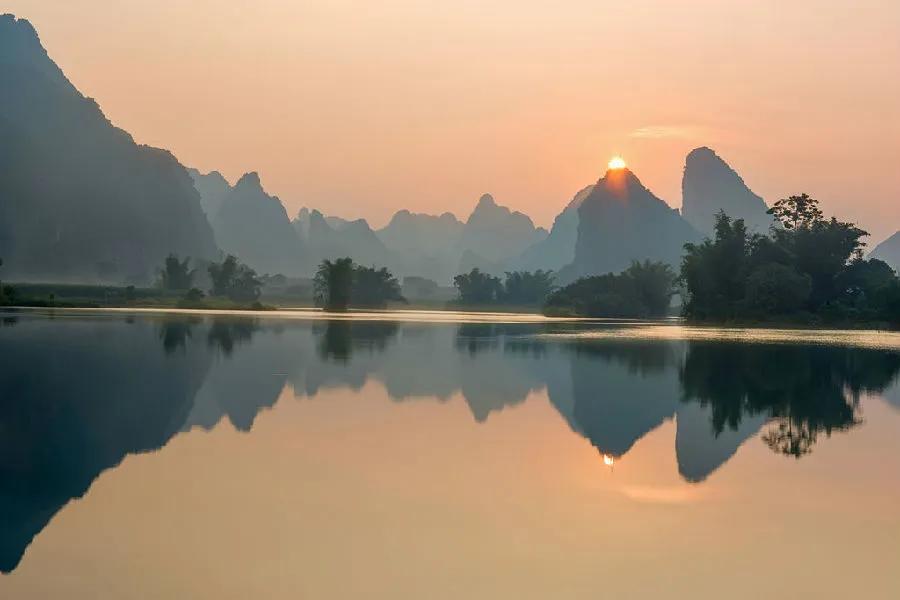广西德天瀑布回广州沿途景区,德天跨国大瀑布风景区和古龙山