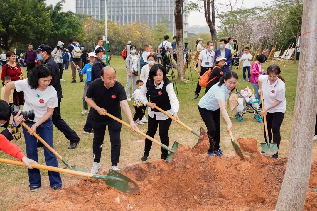 植树添绿增彩,为家园植树添绿增彩