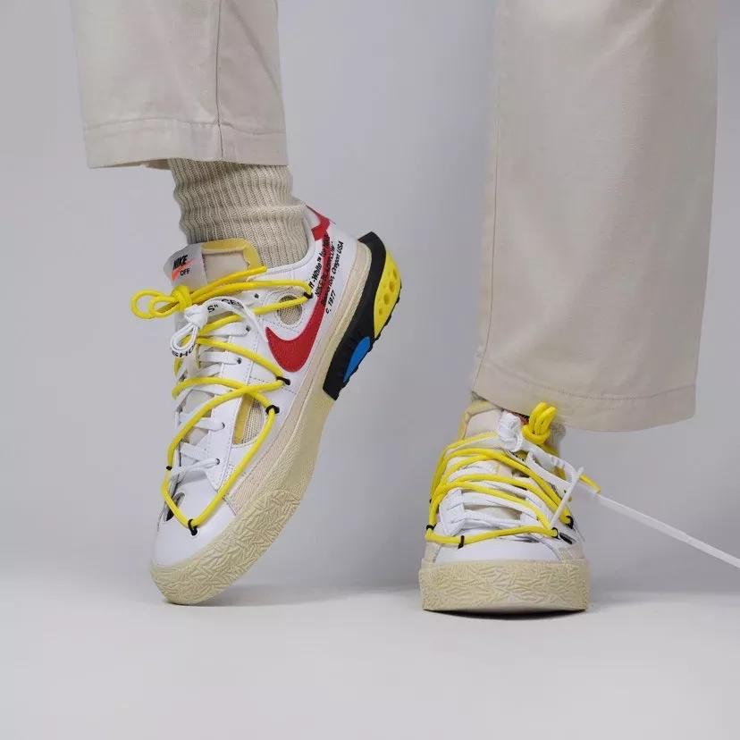 blazerow联名黑色和黄色,owblazerlow联名