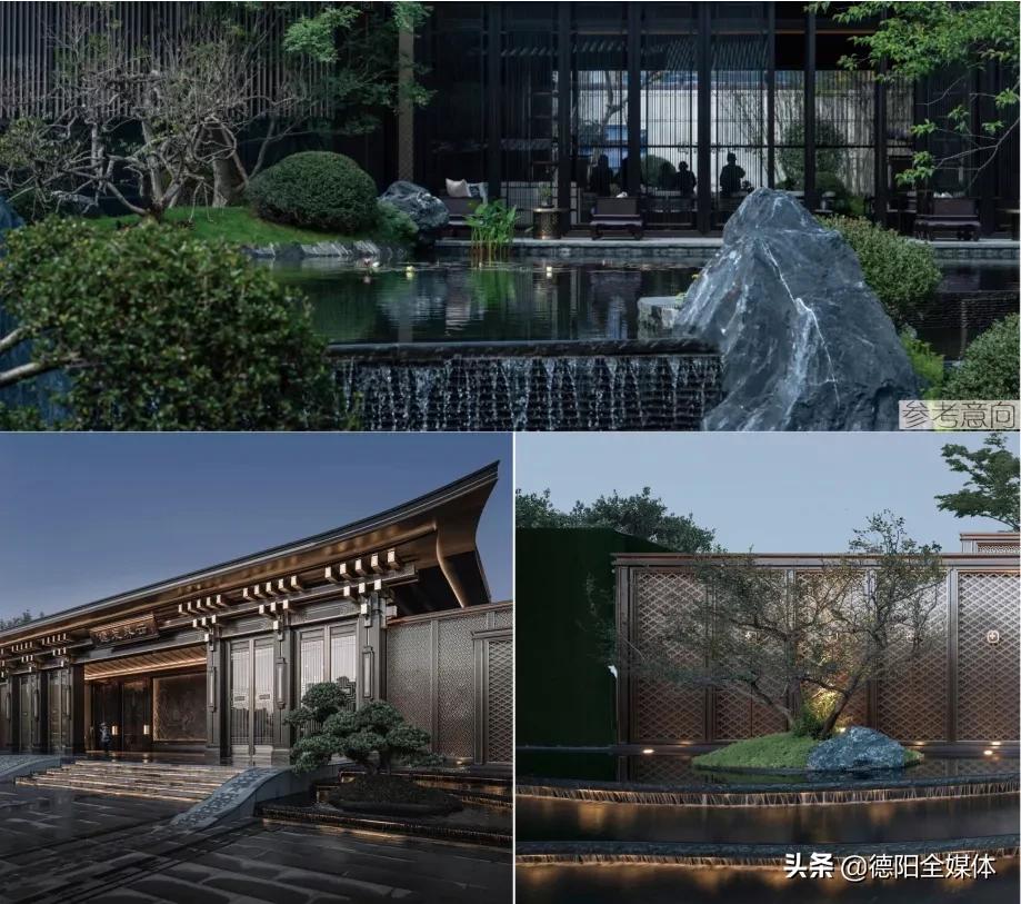 德阳市世外桃源景区,德阳大自然园林景观