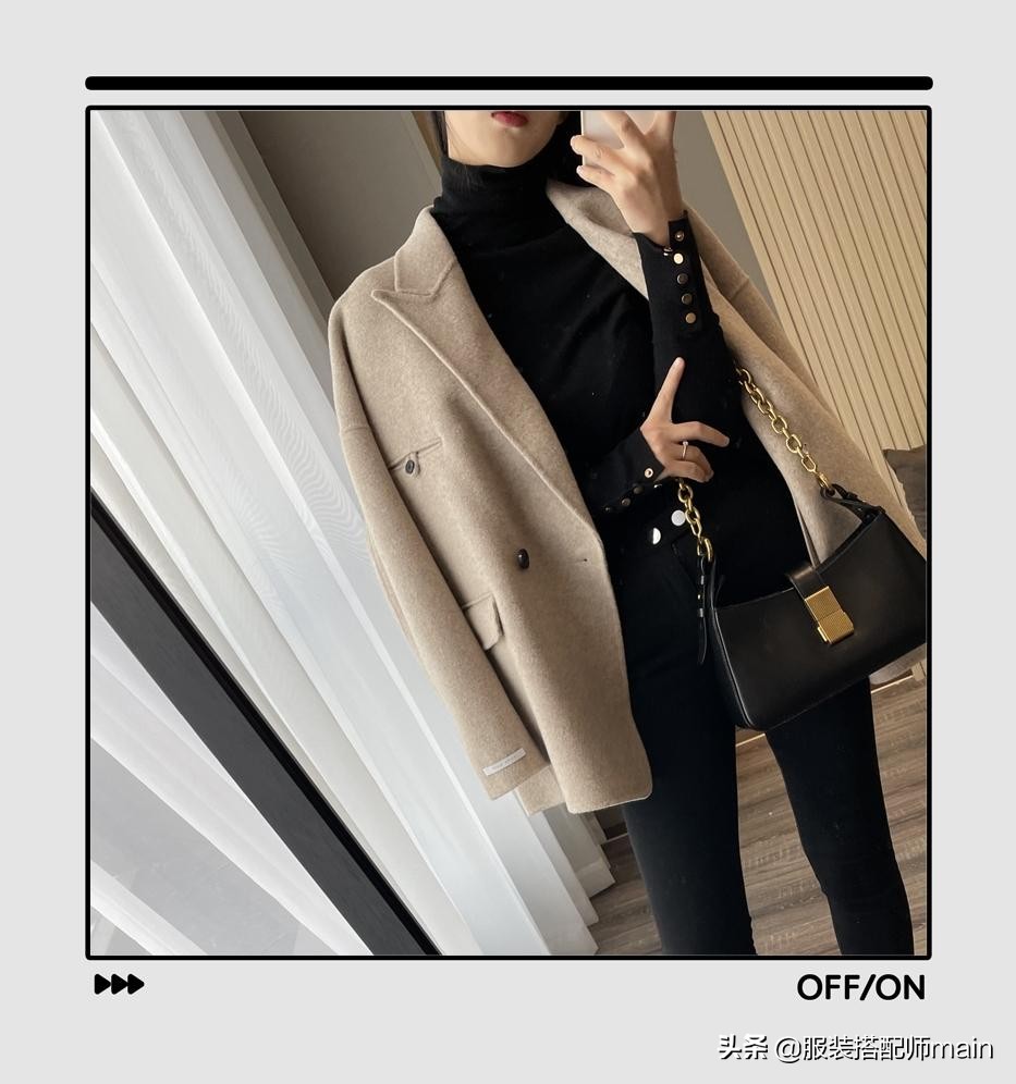 显高不臃肿有哪些时尚大衣穿法,长款大衣想要穿得不臃肿又显气质
