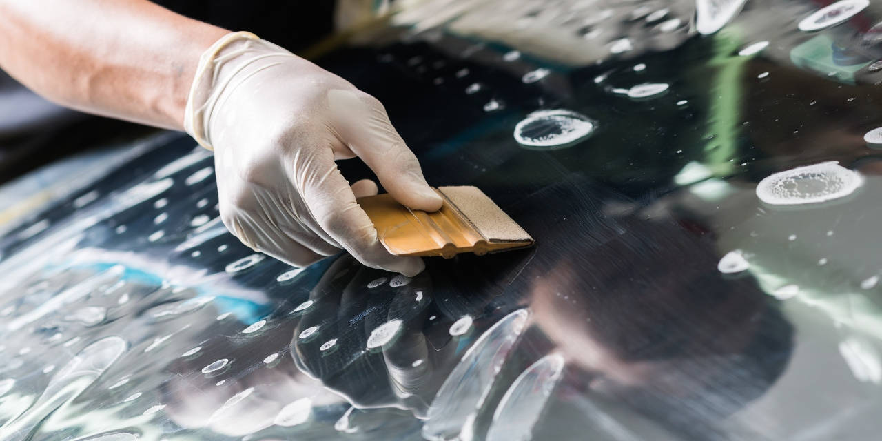 车窗膜起泡老化了撕不下来怎么弄,车窗膜一撕就碎怎么去除