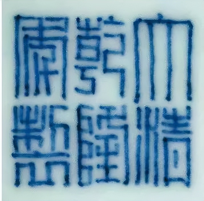 日本回流宋代官窑玄门瓶,老瓷器清霁蓝釉四方瓶